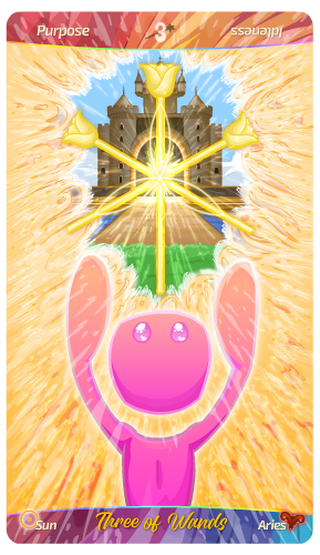 Three of Wands