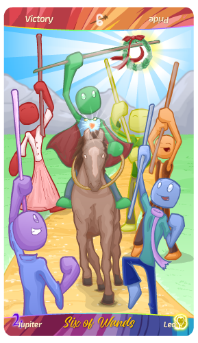 Six of Wands