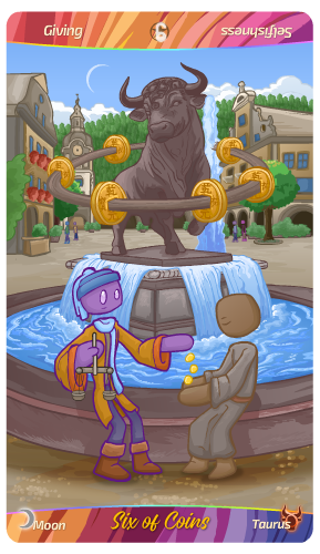 Six of Coins